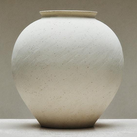Textured Ceramic Vase