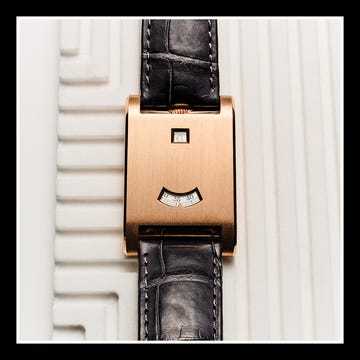 Luxury timepiece showcasing unique design features.