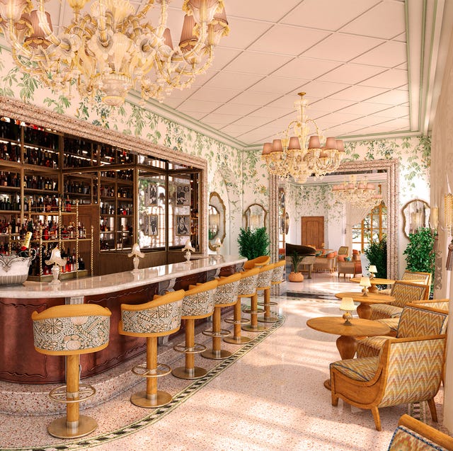 elegant bar interior with ornate decor and seating. elegant bar interior with ornate decor and seating.