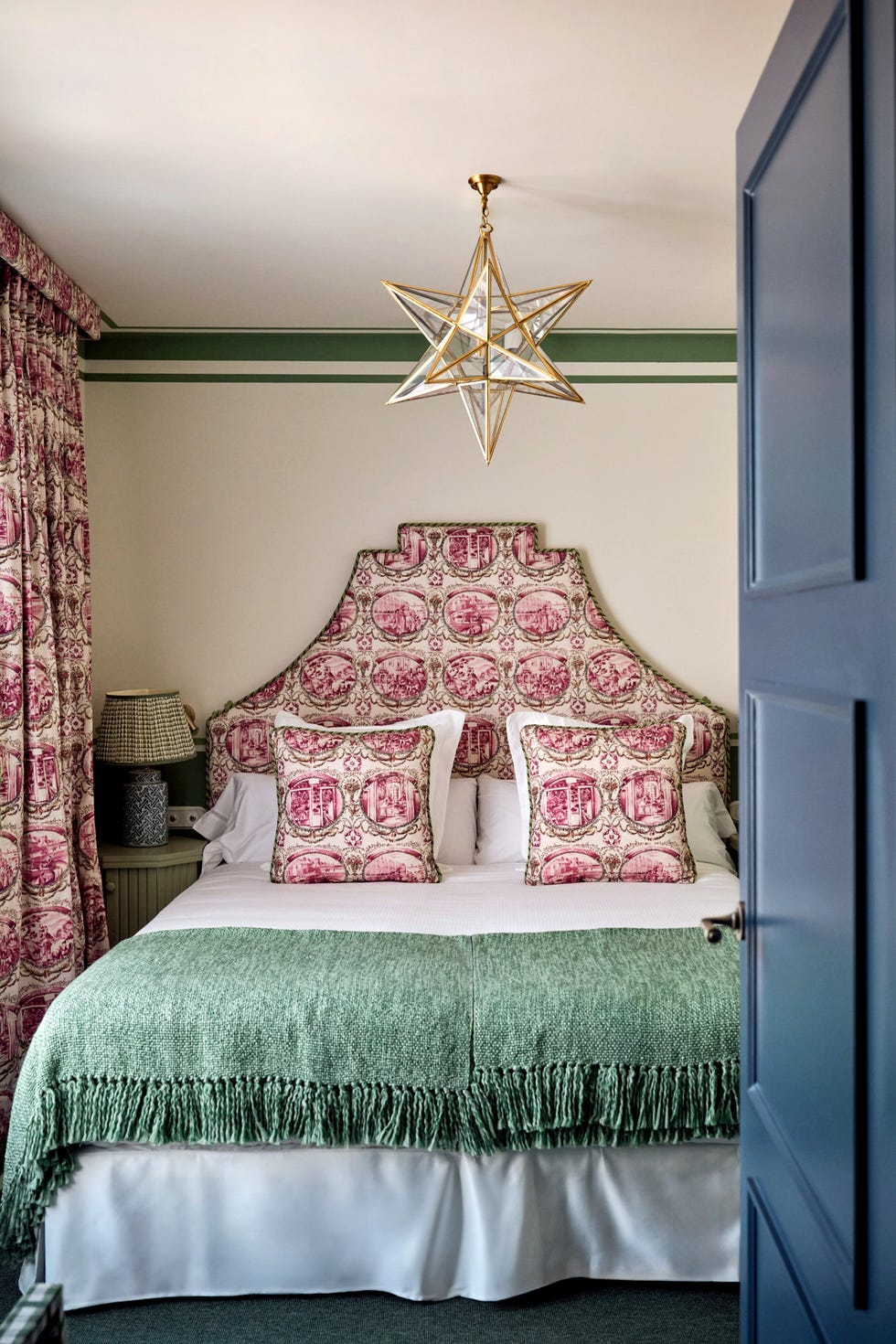 cozy bedroom with decorative elements