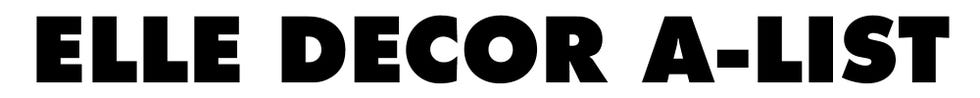 logo for elle decor alist logo for elle decor alist