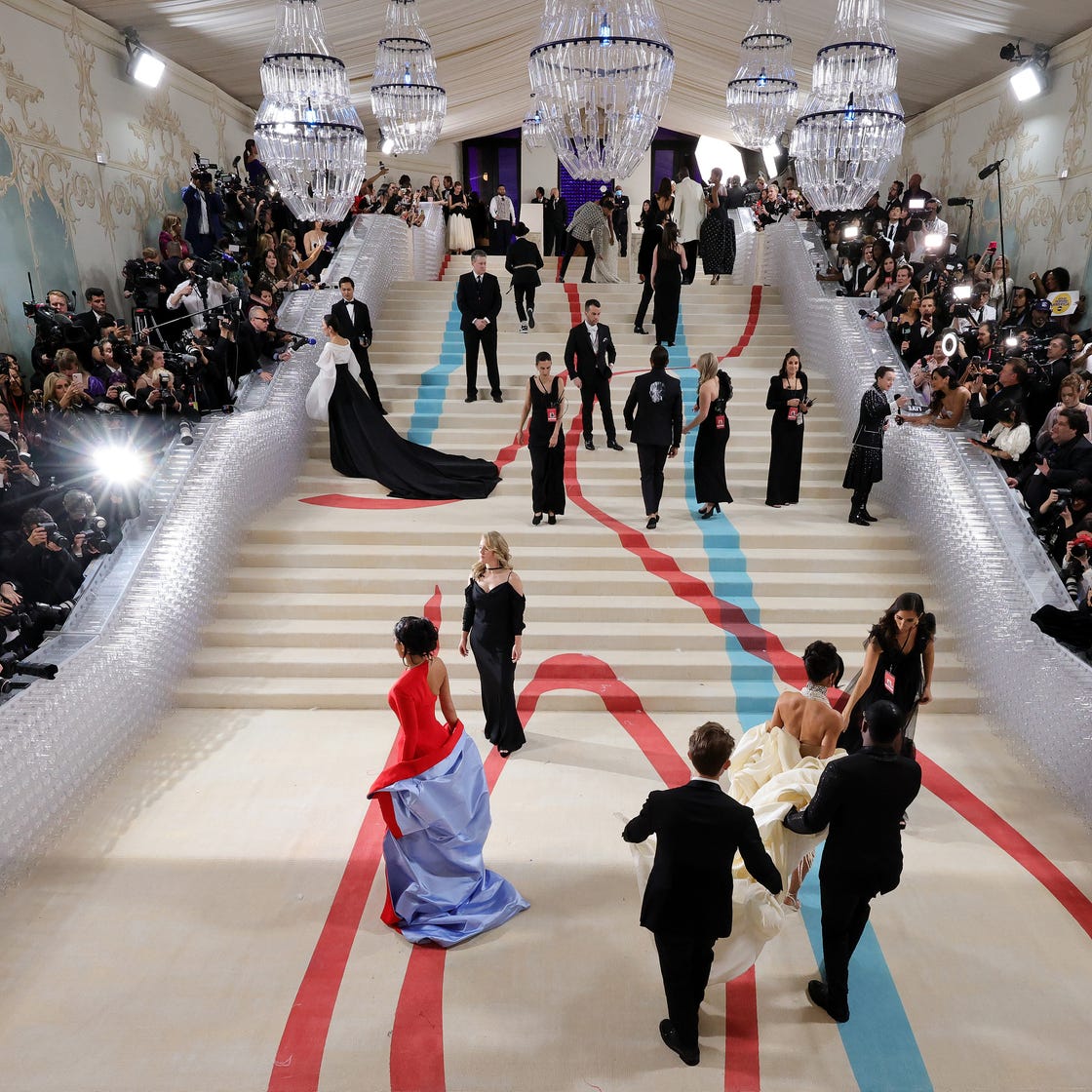 The 2023 Met Gala Celebrating "Karl Lagerfeld: A Line Of Beauty" - Red Carpet
