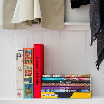 Shelf, Room, Living room, Interior design, Wall, Shelving, Textile, Feather, Houseplant, Curtain, 