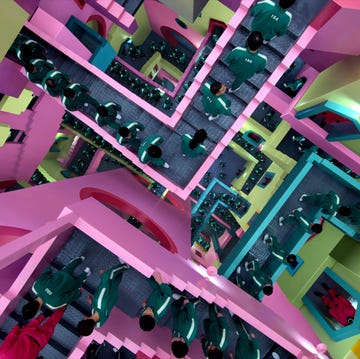 elle decor  squid game production design