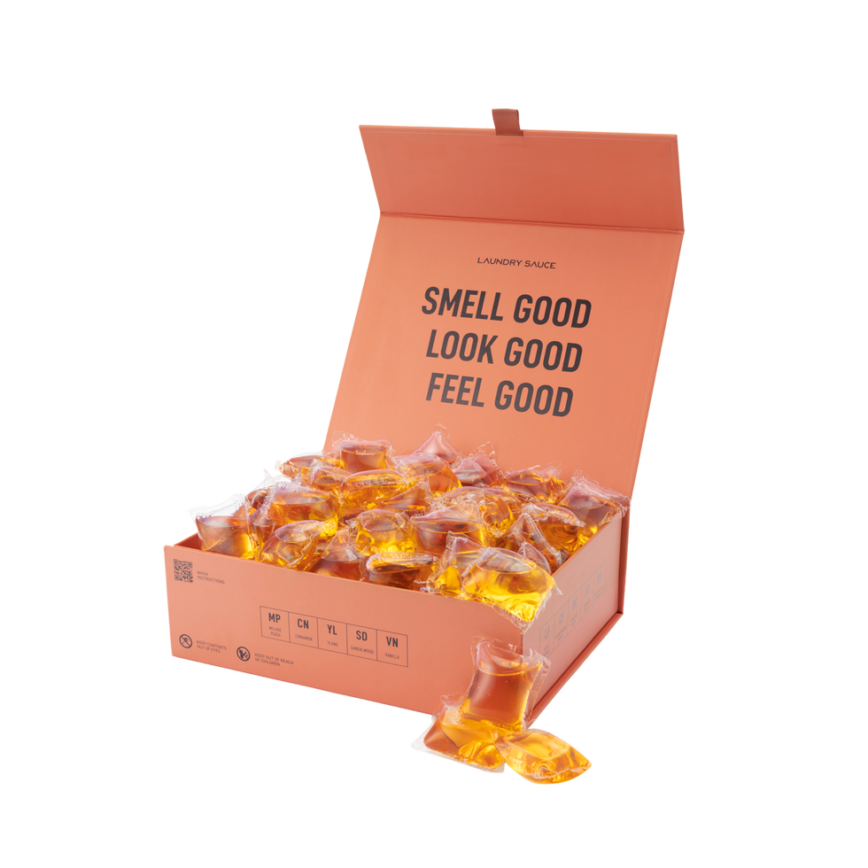 Laundry Detergent Pods: Mojave Peach, Pack of 69